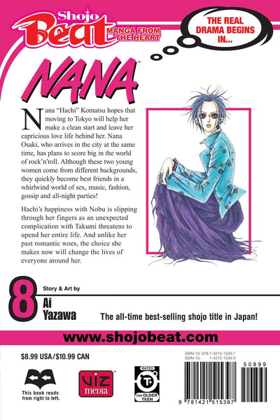 Nana Vol. 8: Volume 8 Paperback – Illustrated, 17 Jan. 2008