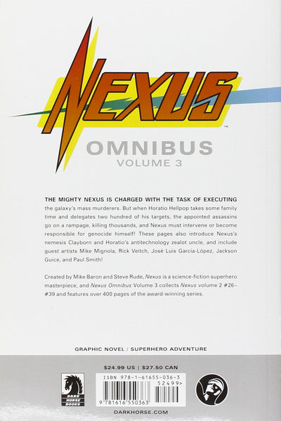 Nexus Omnibus Volume 3 Paperback – 3 Sept. 2013