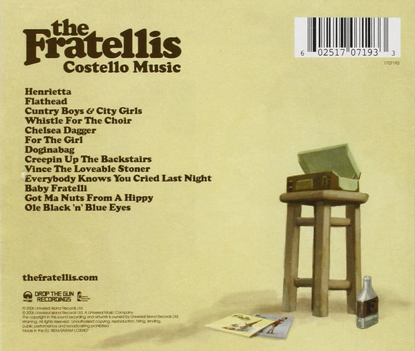 The Fratellis: Costello Music