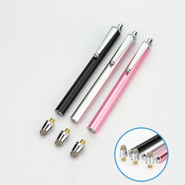 Ultra-Smooth High Sensitive Fibre Tip Stylus Pen for All Mobile Phones Tablet iPad