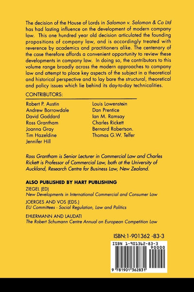 Corporate Personality in the 20th Century